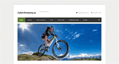 Desktop Screenshot of cyklo-konecny.cz