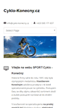 Mobile Screenshot of cyklo-konecny.cz